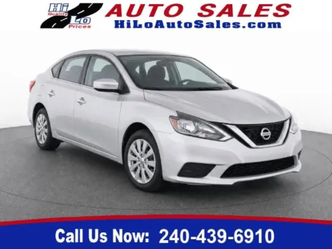 Silver 2016 Nissan Sentra SV for sale in Frederick, MD