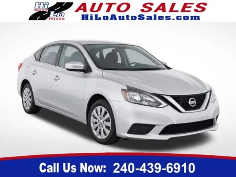 Silver 2016 Nissan Sentra SV for sale in Frederick, MD