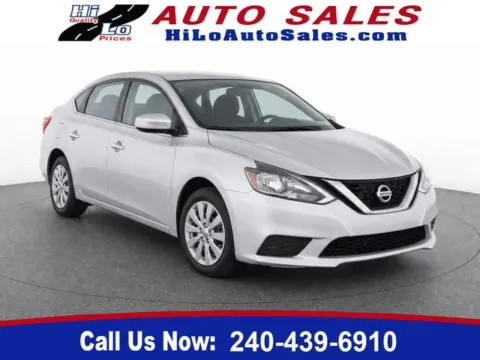 Silver 2016 Nissan Sentra SV for sale in Frederick, MD