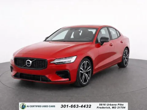 Red 2019 Volvo S60 Hybrid T8 R-Design for sale in Frederick, MD