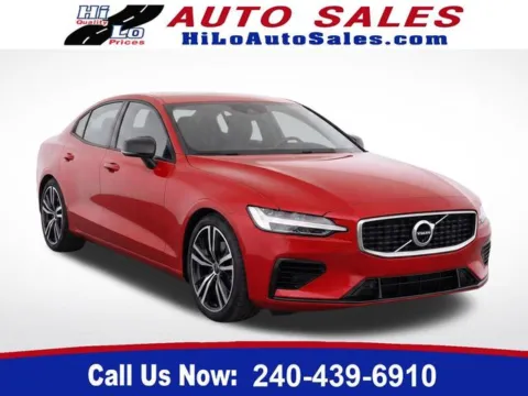 Red 2019 Volvo S60 Hybrid T8 R-Design for sale in Frederick, MD