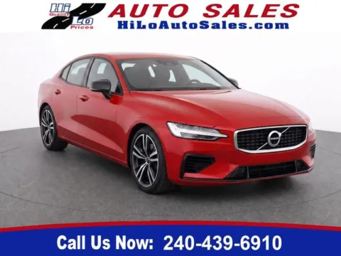 Red 2019 Volvo S60 Hybrid T8 R-Design for sale in Frederick, MD
