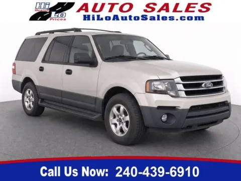 White 2017 Ford Expedition EL XL for sale in Frederick, MD