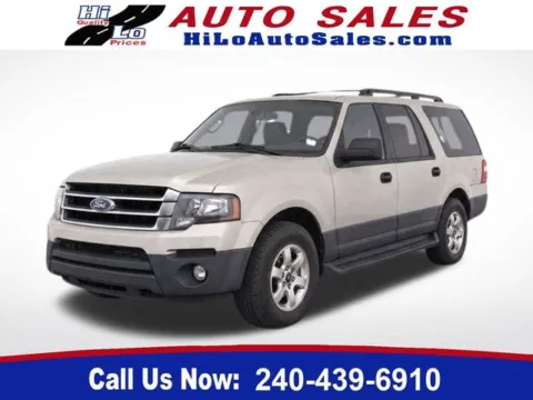 White 2017 Ford Expedition EL XL for sale in Frederick, MD