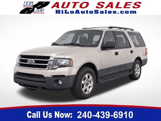 White 2017 Ford Expedition EL XL for sale in Frederick, MD