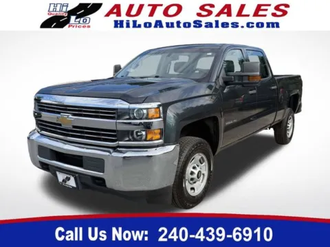 Gray 2018 Chevrolet Silverado 2500HD Work Truck for sale in Frederick, MD