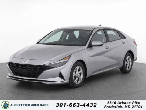 Silver 2023 Hyundai Elantra SE for sale in Frederick, MD