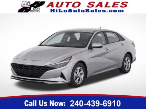Silver 2023 Hyundai Elantra SE for sale in Frederick, MD