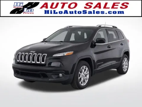 Black 2018 Jeep Cherokee Latitude for sale in Frederick, MD