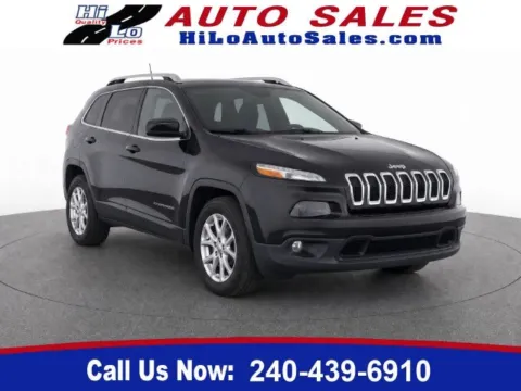 Black 2018 Jeep Cherokee Latitude for sale in Frederick, MD