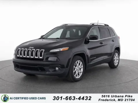 Black 2018 Jeep Cherokee Latitude for sale in Frederick, MD