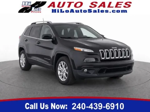 Black 2018 Jeep Cherokee Latitude for sale in Frederick, MD