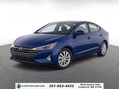 Blue 2020 Hyundai Elantra SE for sale in Frederick, MD