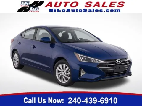 Blue 2020 Hyundai Elantra SE for sale in Frederick, MD