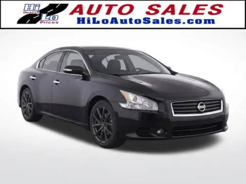Black 2014 Nissan Maxima 3.5 S for sale in Frederick, MD