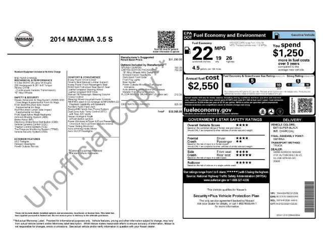 Nissan Maxima photo 18