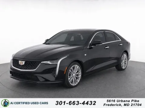 Black 2023 Cadillac CT4 Premium Luxury for sale in Frederick, MD