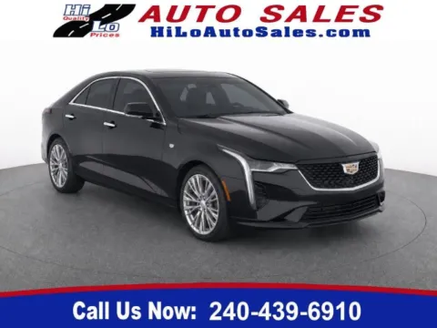 Black 2023 Cadillac CT4 Premium Luxury for sale in Frederick, MD