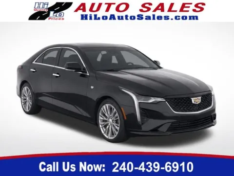 Black 2023 Cadillac CT4 Premium Luxury for sale in Frederick, MD