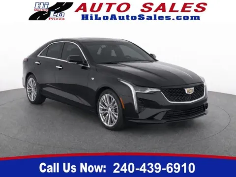 Black 2023 Cadillac CT4 Premium Luxury for sale in Frederick, MD