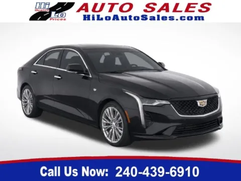 Black 2023 Cadillac CT4 Premium Luxury for sale in Frederick, MD