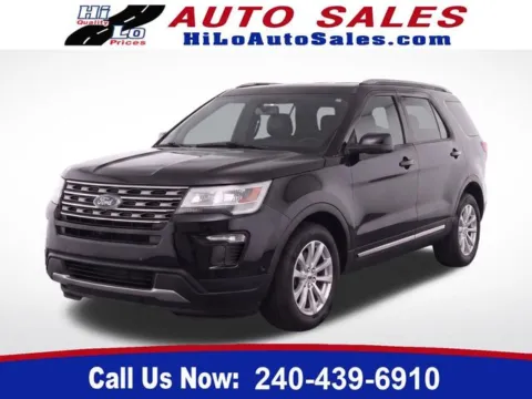 Black 2018 Ford Explorer XLT for sale in Frederick, MD