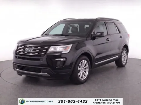 Black 2018 Ford Explorer XLT for sale in Frederick, MD