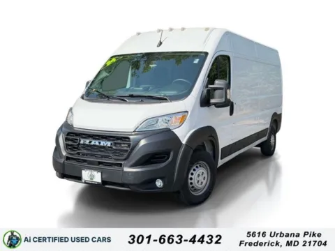 White 2024 Ram ProMaster 2500 High Roof for sale in Frederick, MD