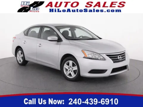 Silver 2013 Nissan Sentra SV for sale in Frederick, MD