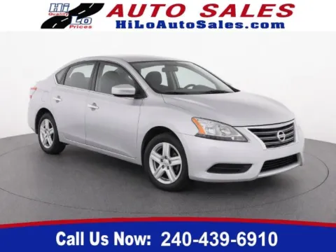 Silver 2013 Nissan Sentra SV for sale in Frederick, MD