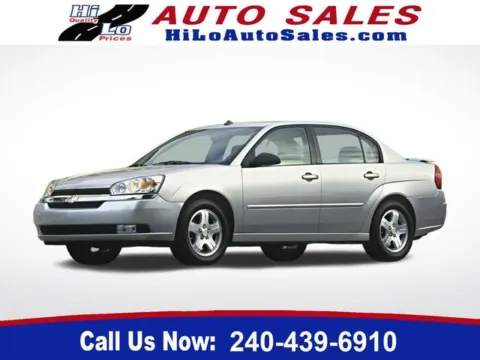 Red 2004 Chevrolet Malibu for sale in Frederick, MD