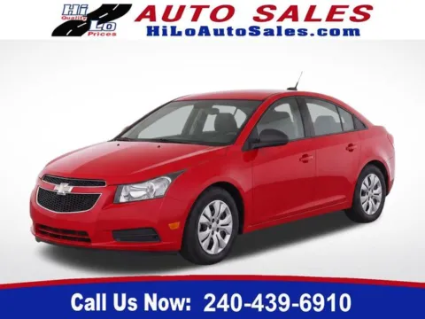Red 2014 Chevrolet Cruze LS for sale in Frederick, MD