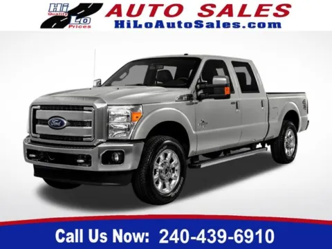 Blue 2014 Ford F-250SD XL for sale in Frederick, MD