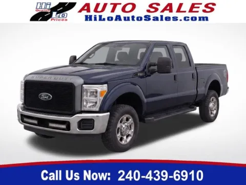 Blue 2014 Ford F-250SD XL for sale in Frederick, MD