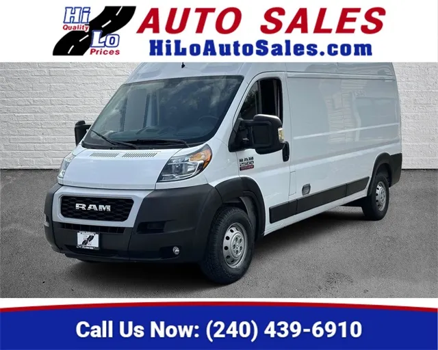 Used 2021 Ram ProMaster 2500 High Roof for sale in Frederick, MD