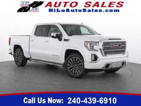 White 2022 GMC Sierra 1500 Limited Denali for sale in Frederick, MD