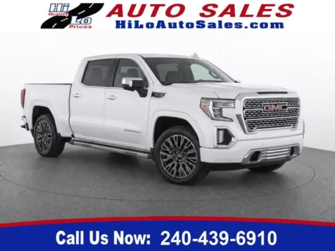 White 2022 GMC Sierra 1500 Limited Denali for sale in Frederick, MD