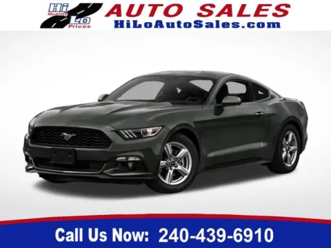 Blue 2015 Ford Mustang V6 for sale in Frederick, MD