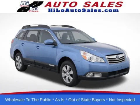 Blue 2011 Subaru Outback 2.5i Premium for sale in Frederick, MD