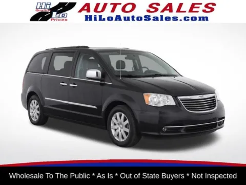 Black 2012 Chrysler Town & Country Touring-L for sale in Frederick, MD