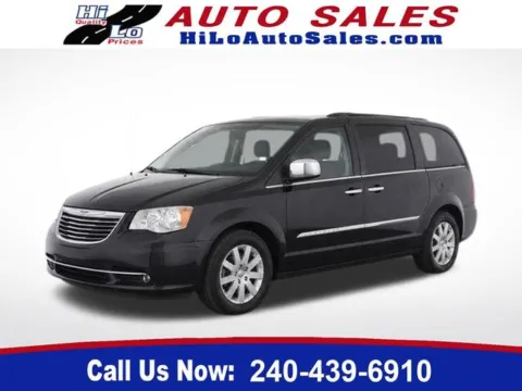 Black 2012 Chrysler Town & Country Touring-L for sale in Frederick, MD