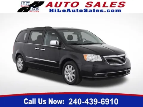 Black 2012 Chrysler Town & Country Touring-L for sale in Frederick, MD