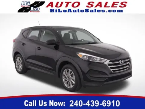 Black 2018 Hyundai Tucson SE for sale in Frederick, MD