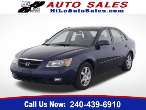 Gray 2006 Hyundai Sonata GLS V6 for sale in Frederick, MD