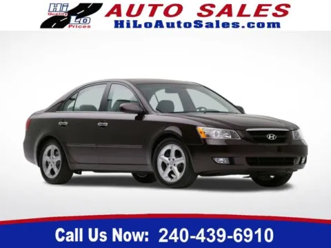 Gray 2006 Hyundai Sonata GLS V6 for sale in Frederick, MD