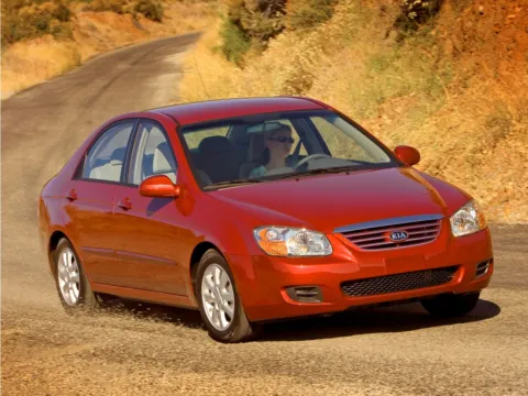 Blue 2007 Kia Spectra EX for sale in Frederick, MD