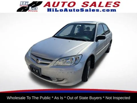 Silver 2005 Honda Civic EX for sale in Frederick, MD