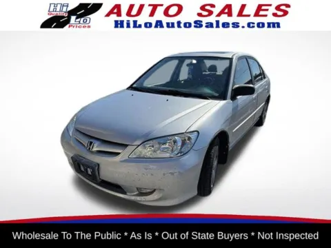 Silver 2005 Honda Civic EX for sale in Frederick, MD