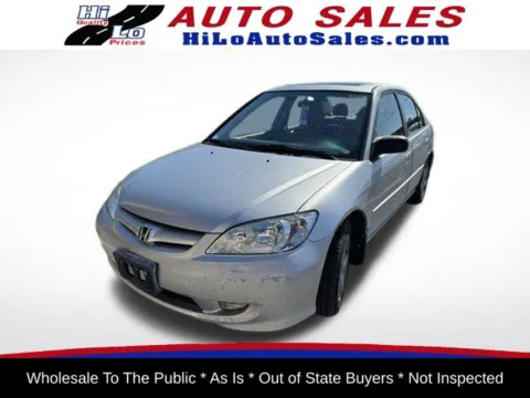Silver 2005 Honda Civic EX for sale in Frederick, MD