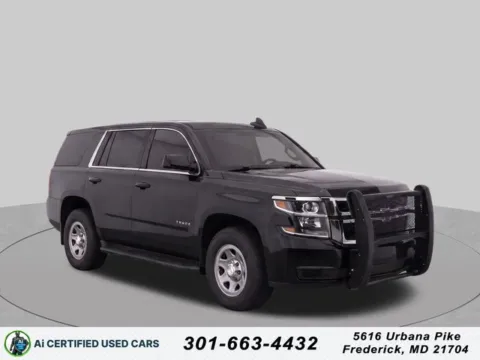 Black 2018 Chevrolet Tahoe Commercial Fleet for sale in Frederick, MD